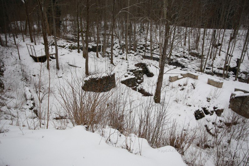 Skrikarhyttan's ruins