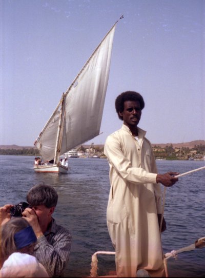Evert besöker Egypten och Suez kanalen år 1992