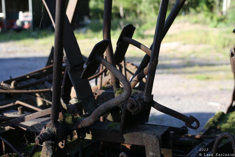 The abandoned truck in the forest, 2013