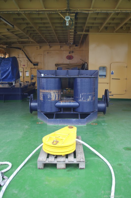 A visit to the icebreaker Atle in Frihamnen, 2019