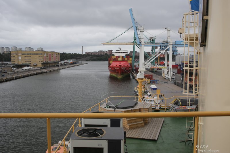 A visit to the icebreaker Atle in Frihamnen, 2019