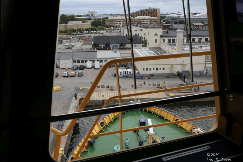 A visit to the icebreaker Atle in Frihamnen, 2019