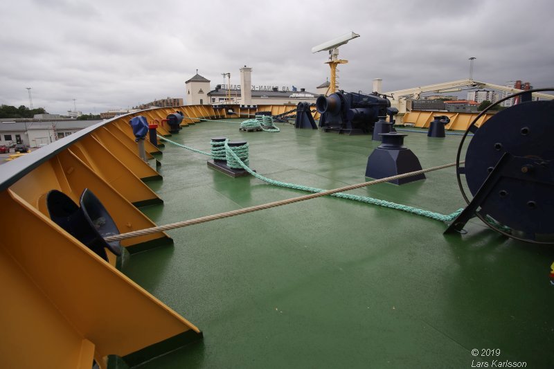 A visit to the icebreaker Atle in Frihamnen, 2019