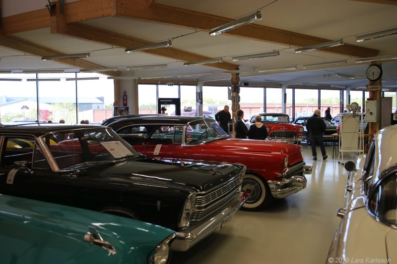 Car meeting at Mel's Garage, Enköping in Sweden 2019