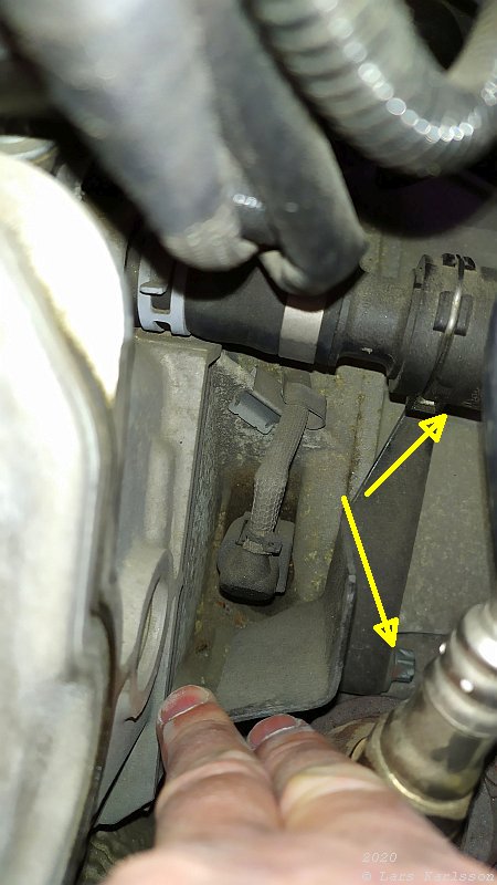 Chrysler Crossfire crankshaft position sensor replace