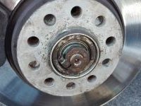 Chrysler Crossfire: Disc Pads and Roller bearing