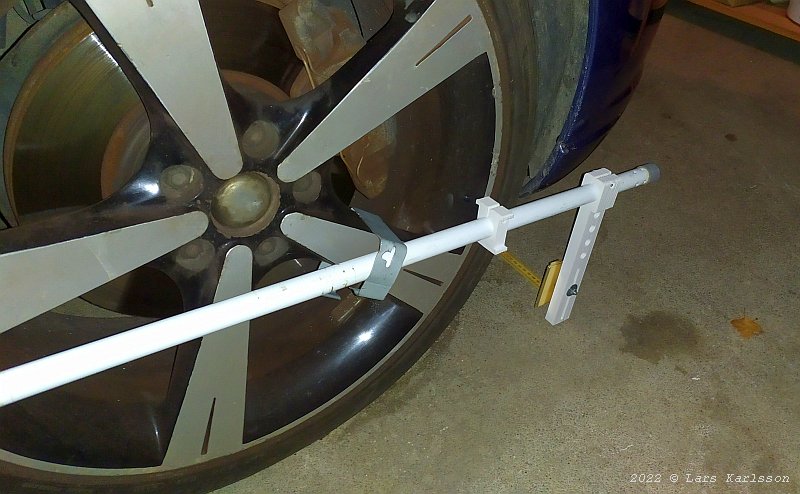 Wheel Toe-in angle measurement