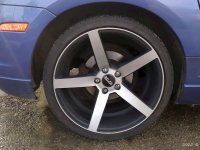 Chrysler Crossfire: New rear Wheels and tires