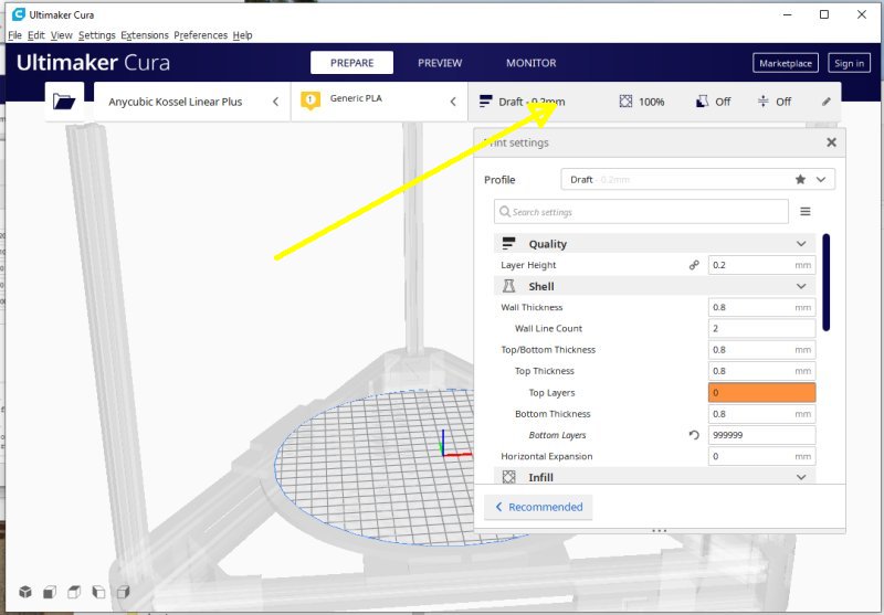 3D Printing: Adapter to polar finder telescope to attach a camera 90 degree angled viewer