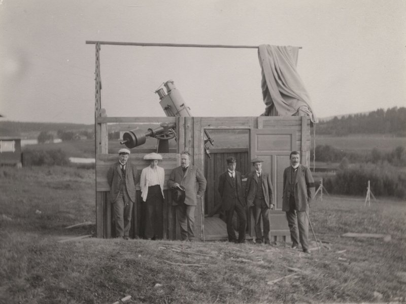 Vetenskapsakademiens solförmörkelseexpedition 1914 i Forse utanför Sollefteå