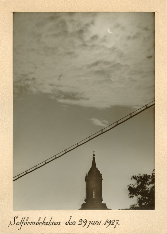 Solar Eclipse 1927, Sweden