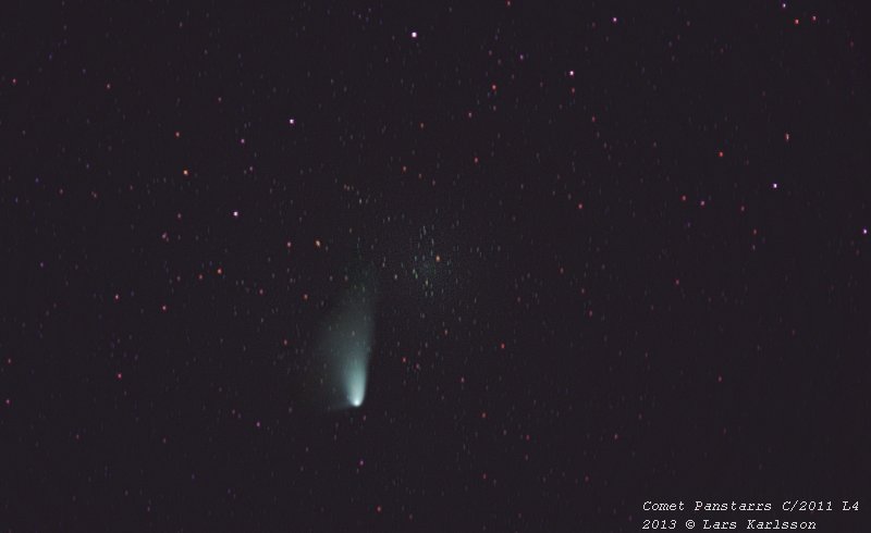 Panstarrs C/2011 L4, Sweden 2013