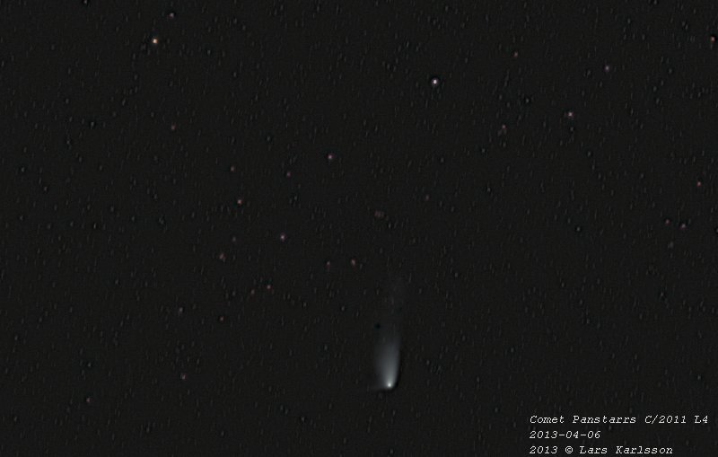 PanSTARRS C/2011 L4, Sweden 2013