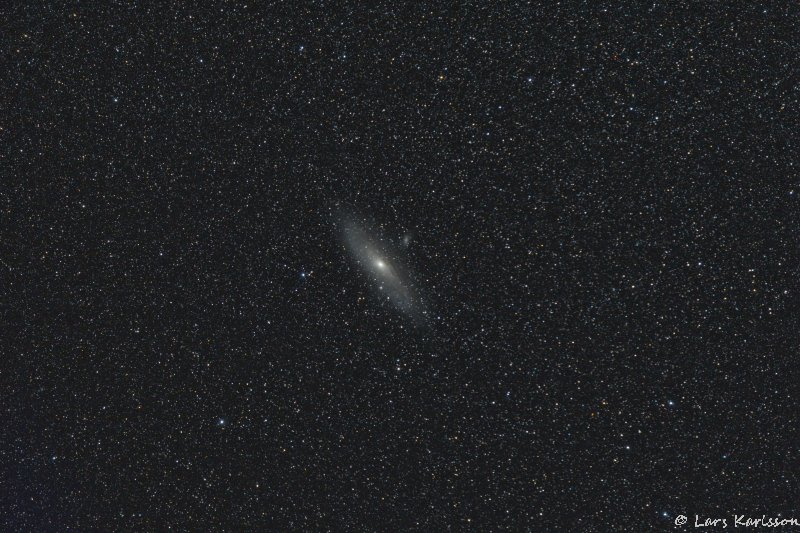 M31 wide angle 150 mm