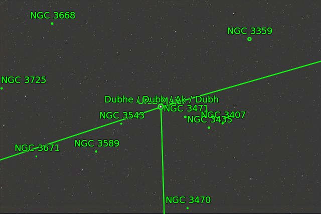 Big Dipper, Dubhe (Alpha Ursae Majoris)