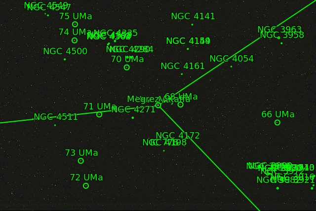 Big Dipper, Megrez (Gamma Ursae Majoris)