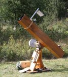 Göran Kajler's homebuilt telescope