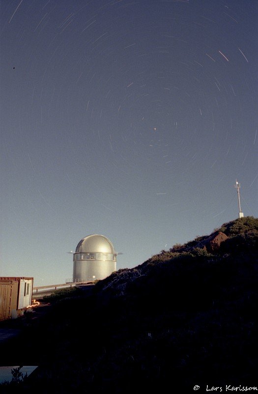 Polaris above NOT, La Palma