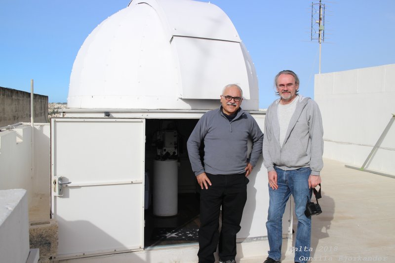 The Raven and the Owl observatory, Malta