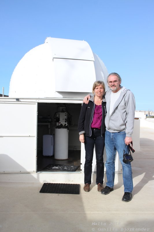 The Raven and the Owl observatory, Malta