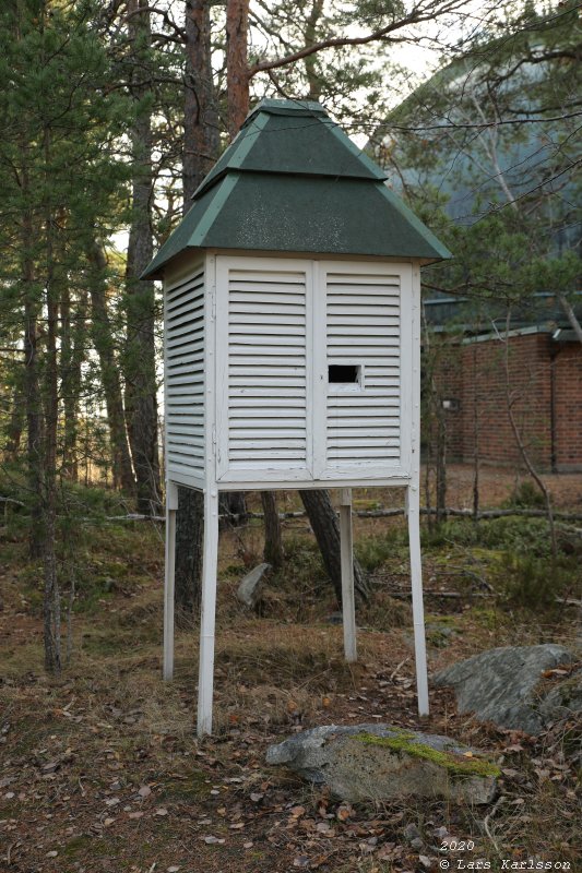 Stockholm's Observatory at Saltsjöbaden, Weather station