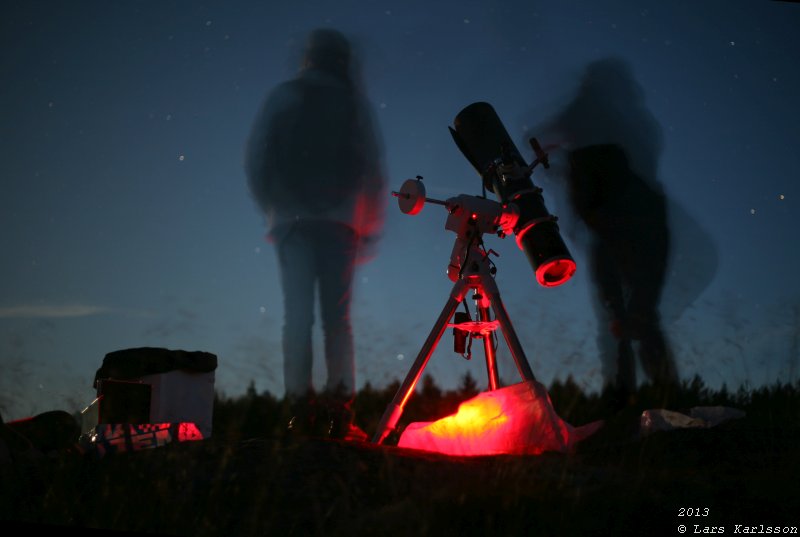 Sandvreten Observatory, 2013