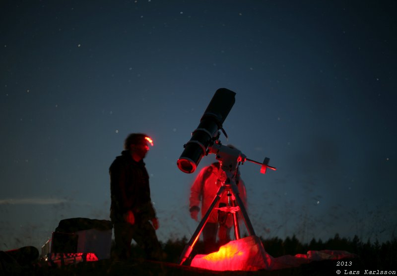 Sandvreten Observatory, 2013