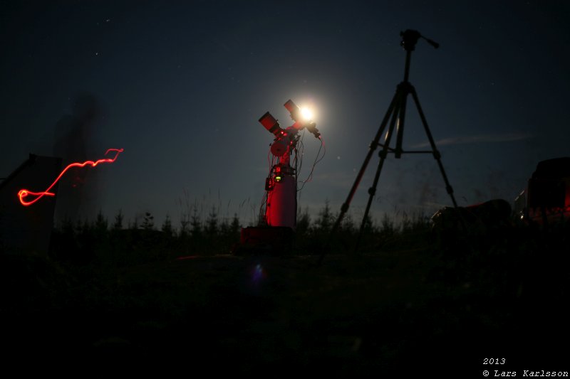 Sandvreten Observatory, 2013