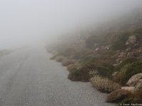 The road from Agio Deka to the Skinaka observatory, Crete