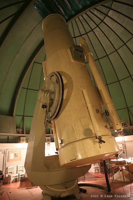 Kvistaberg's T40 Cassegrain telescope at Bålsta, Sweden