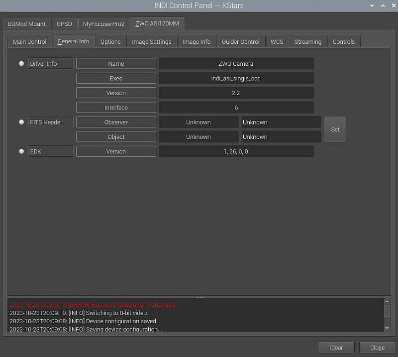 ZWO ASI120mm/mc USB2 upgrade to make it work with Linux