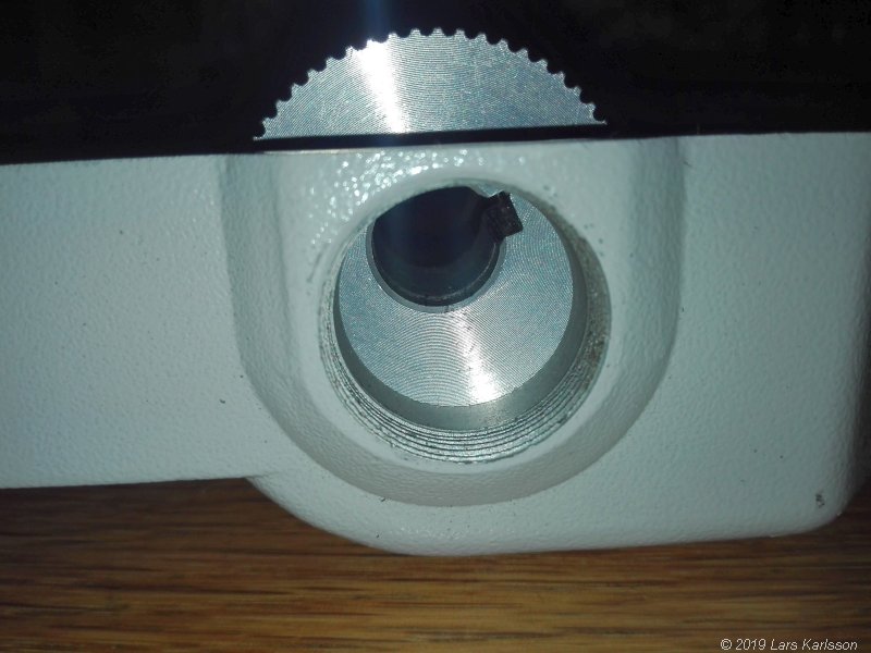 EQ6 Mount, Lathe teeth pulley