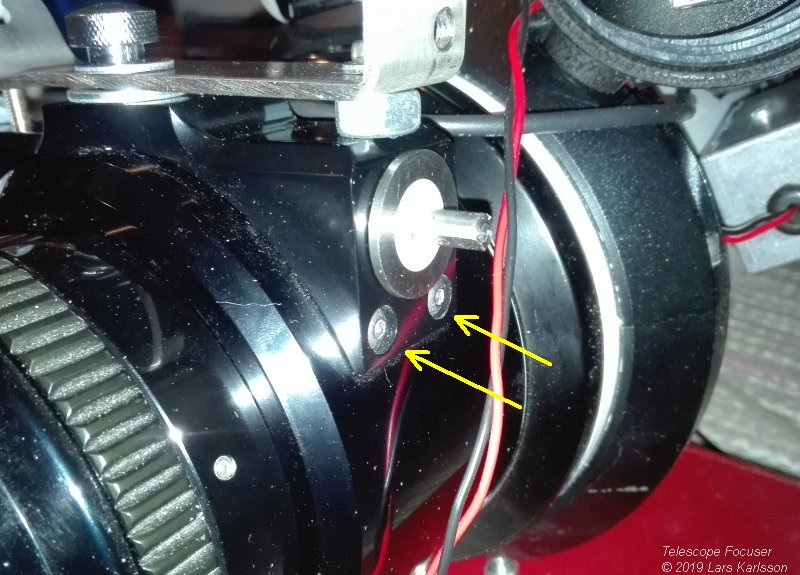 Focuser fine adjuster repair