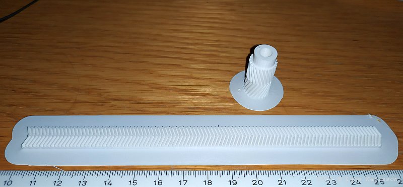 Focuser: 3D-Printing rack & pinion gears