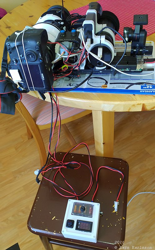 Rewiring the cables on the HEQ5 system