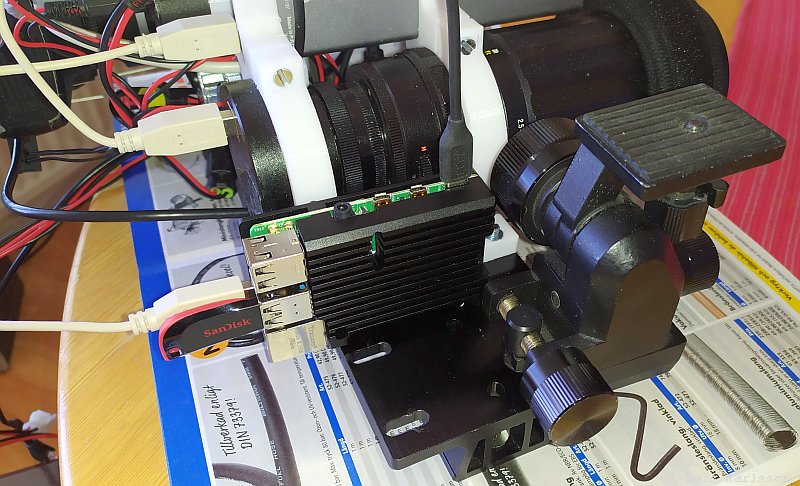 Rewiring the cables on the HEQ5 system