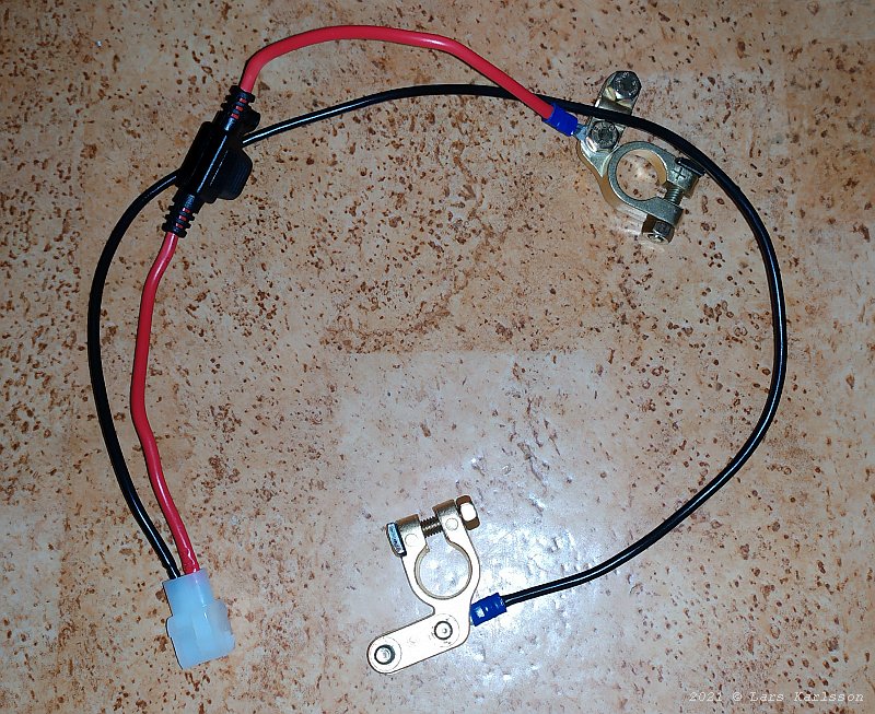 Car battery power cables