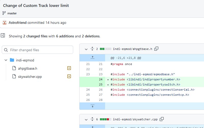 Project: INDI drivers development