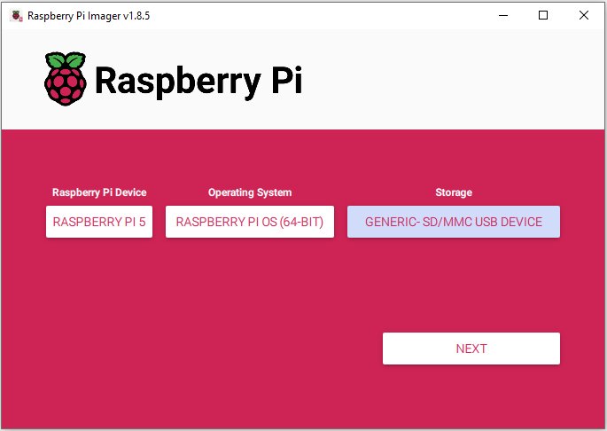 Raspberry Pi5 with passive cooler, used as an astro server