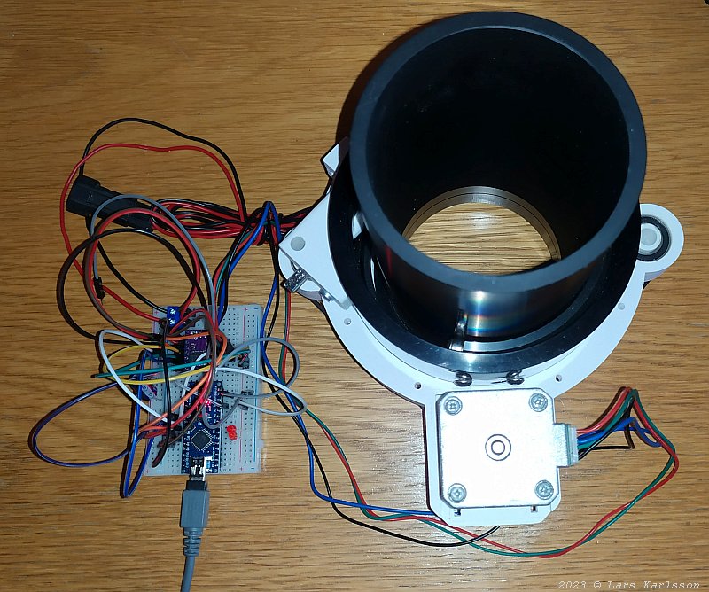 Stepper motor focuser driver