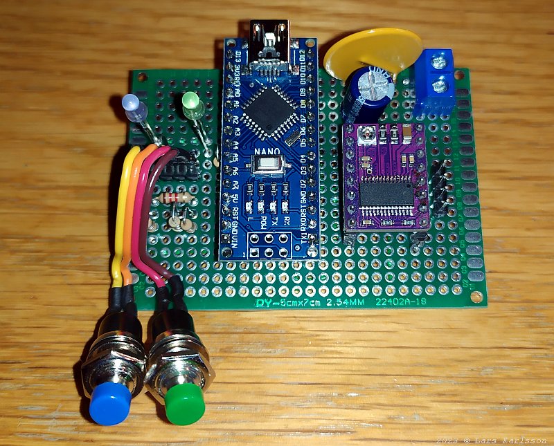 Stepper motor focuser driver