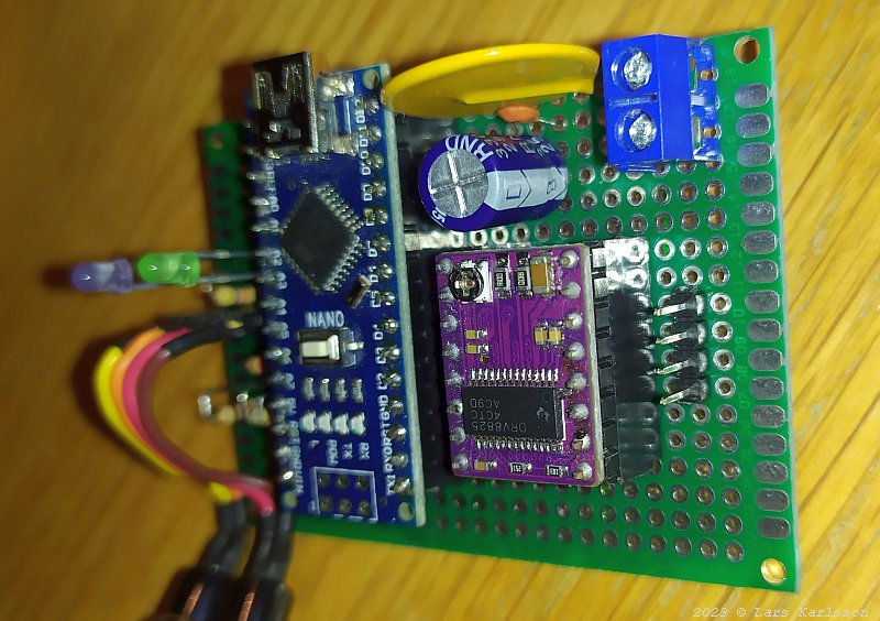 Stepper motor focuser driver