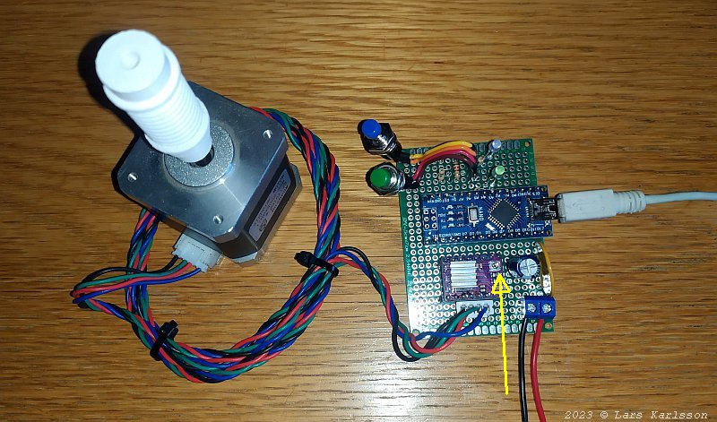 Stepper motor focuser driver