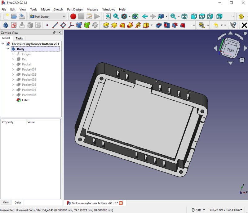 Stepper motor focuser driver