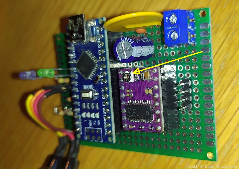 Stepper motor focuser driver