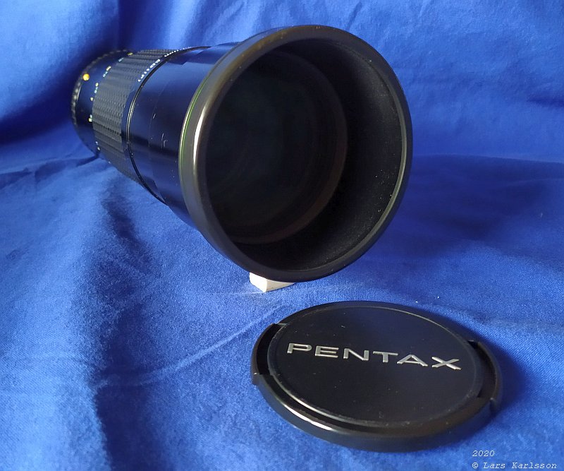 Pentax 645 300 mm ED f/4 lens for astrophoto