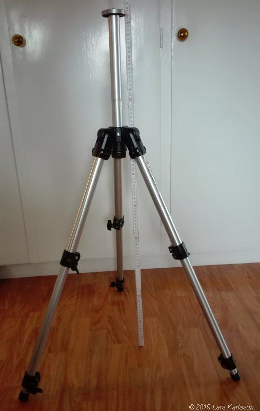 Manfrotto 144 tripod to Star Adventurer