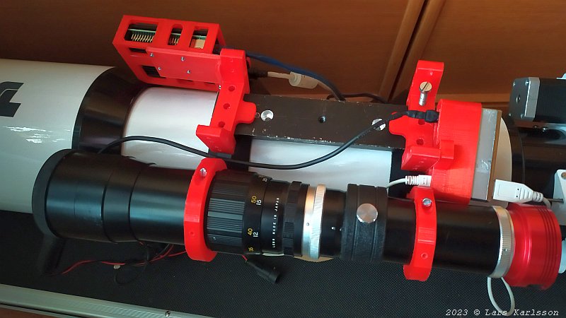 TS130 upgrade, 130 mm f/7 APO telescope