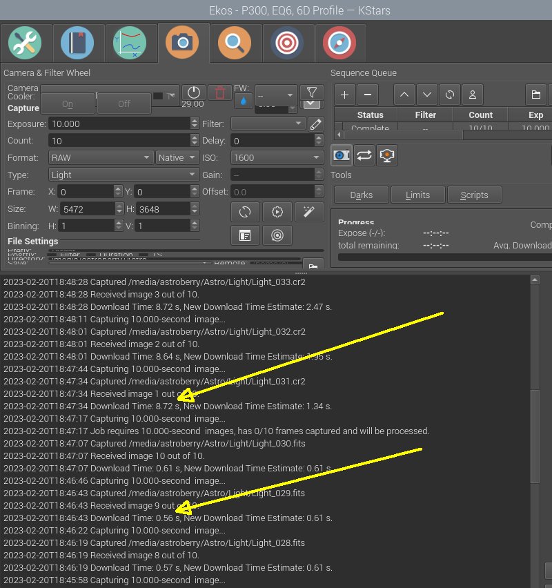 Canon 6D data transfer