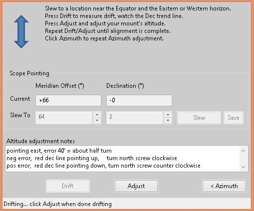 EQ6 Mount, Drift align and guide calibration